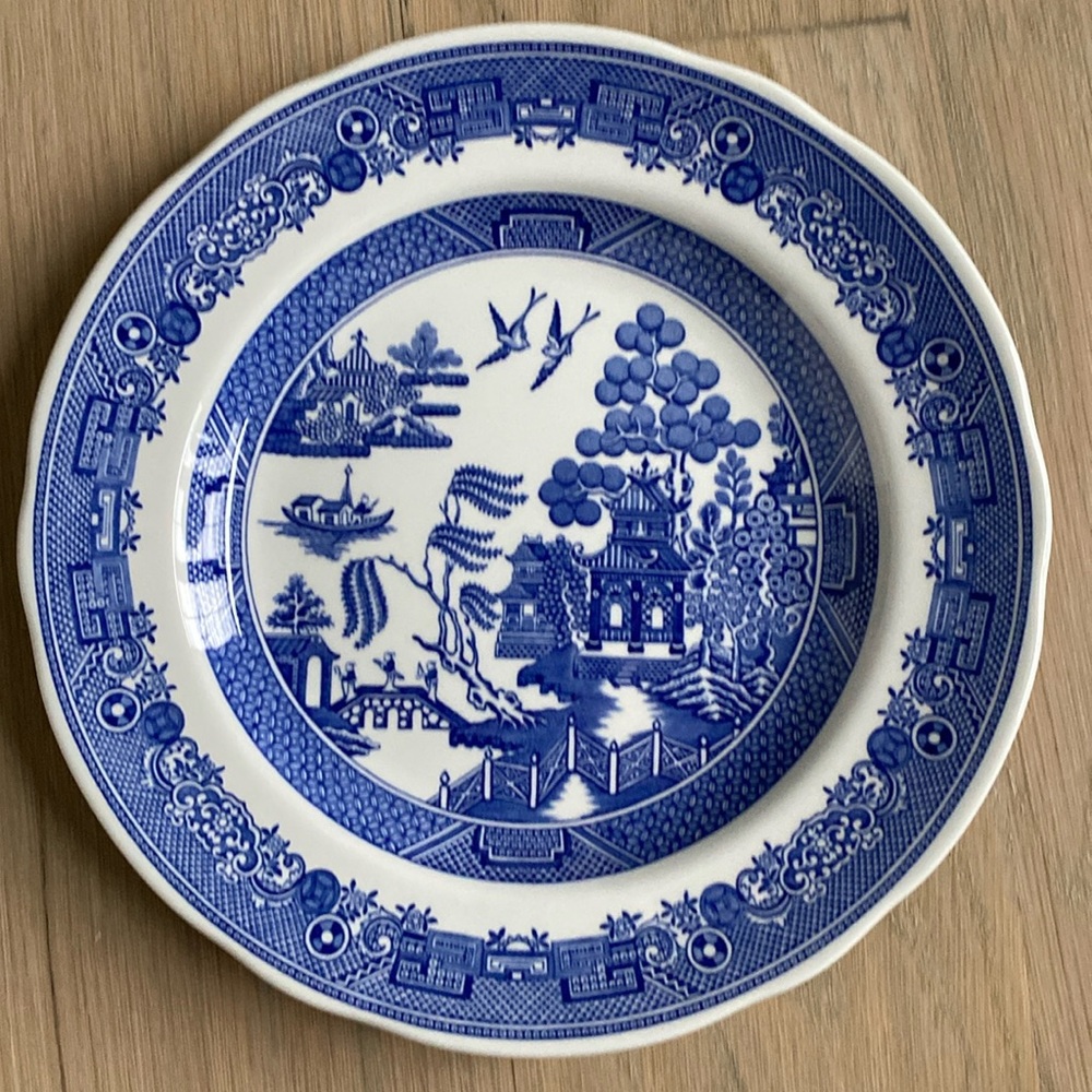 Spode Blue Room Willow 7.5" Salad Plate